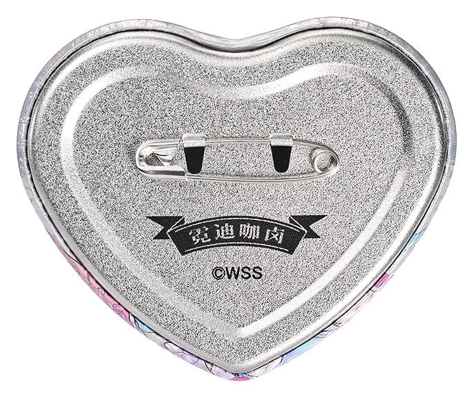 PREORDINE+ 07/2027 Needy Streamer Overload Needy Streamer Chinese Restaurant Series Heart-Shaped Pinback Button Ame