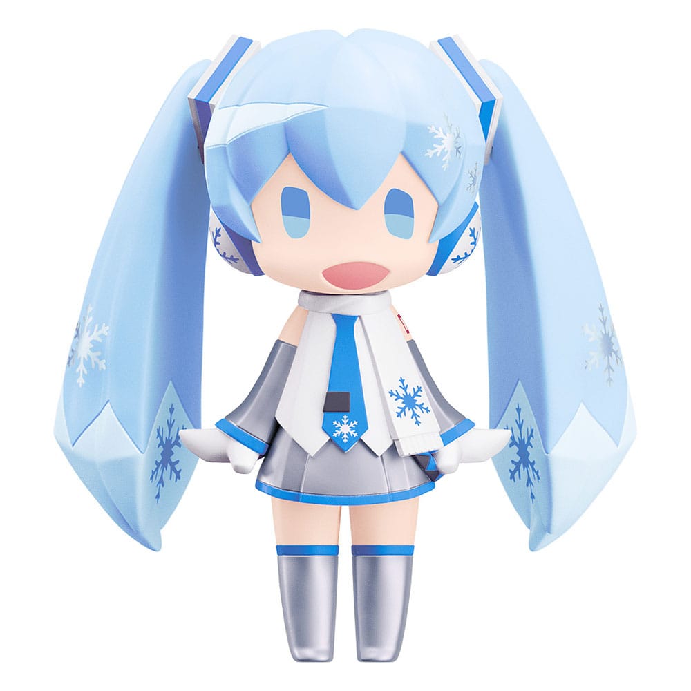 SU ORDINAZIONE Character Vocal Series 01: Hatsune Miku HELLO! GOOD SMILE Action Figure Snow Miku 10 cm