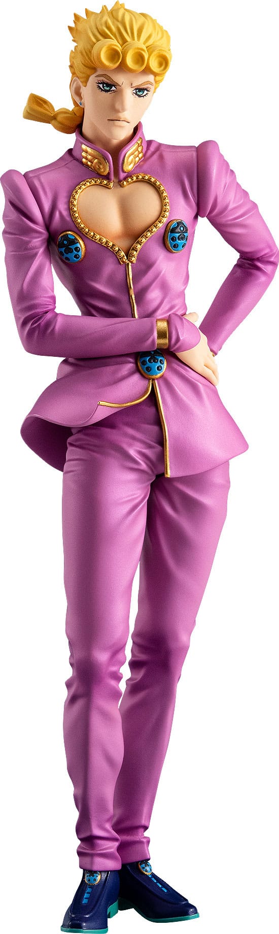SU ORDINAZIONE JoJo's Bizarre Adventure: Golden Wind Pop Up Parade PVC Statue Giorno Giovanna 16 cm
