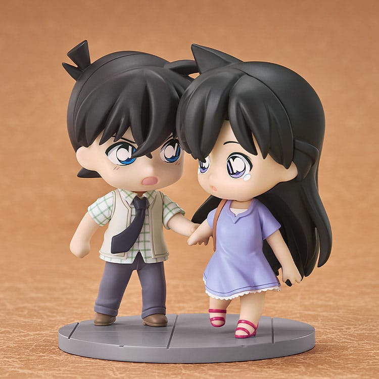 PREORDINE+ 09/2025 Detective Conan Qset Mini-Figure 2-Pack Shinichi Kudo & Ran Mori 8 cm