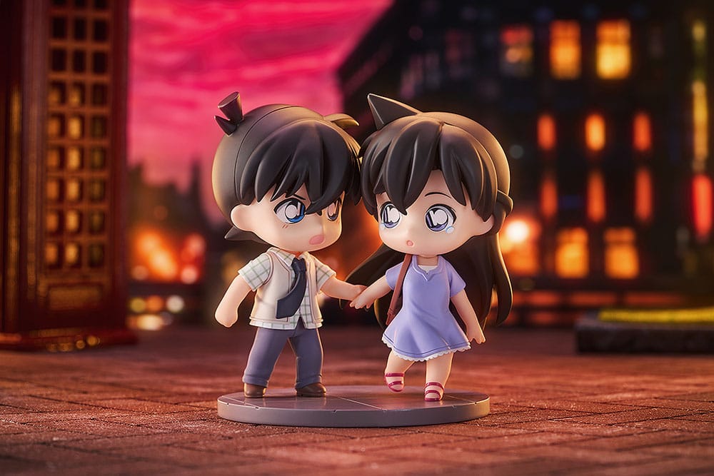 PREORDINE+ 09/2025 Detective Conan Qset Mini-Figure 2-Pack Shinichi Kudo & Ran Mori 8 cm