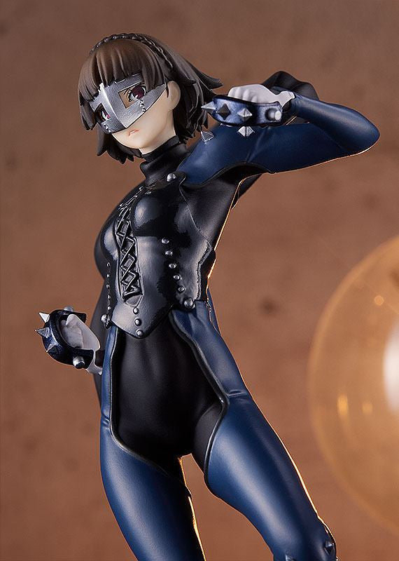 (Scatola Danneggiata) Persona5 the Animation Pop Up Parade PVC Statue Queen 17 cm