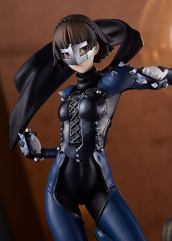 (Scatola Danneggiata) Persona5 the Animation Pop Up Parade PVC Statue Queen 17 cm