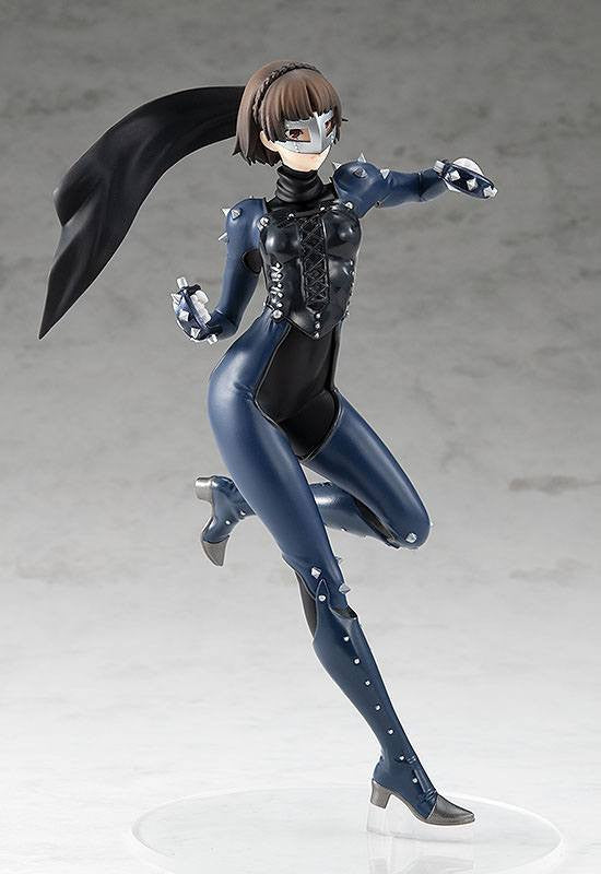 (Scatola Danneggiata) Persona5 the Animation Pop Up Parade PVC Statue Queen 17 cm