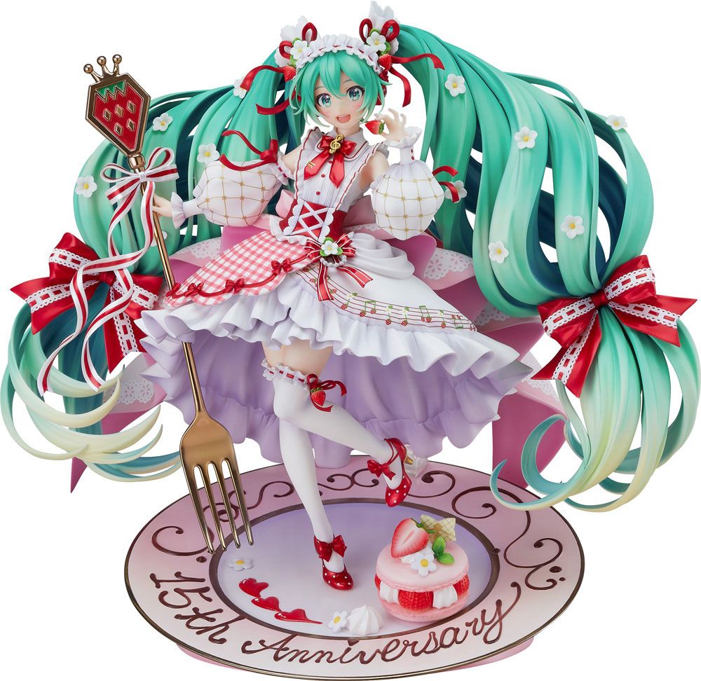 PREORDINE ESAURITO  Character Vocal Series 01 Hatsune Miku PVC Statue 1/7 Hatsune Miku 15th Anniversary Ver. 29 cm