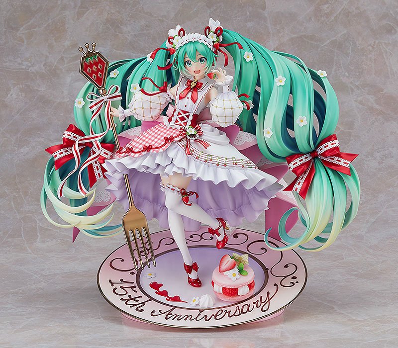 PREORDINE ESAURITO  Character Vocal Series 01 Hatsune Miku PVC Statue 1/7 Hatsune Miku 15th Anniversary Ver. 29 cm