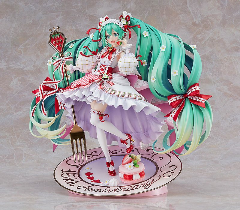 PREORDINE ESAURITO  Character Vocal Series 01 Hatsune Miku PVC Statue 1/7 Hatsune Miku 15th Anniversary Ver. 29 cm