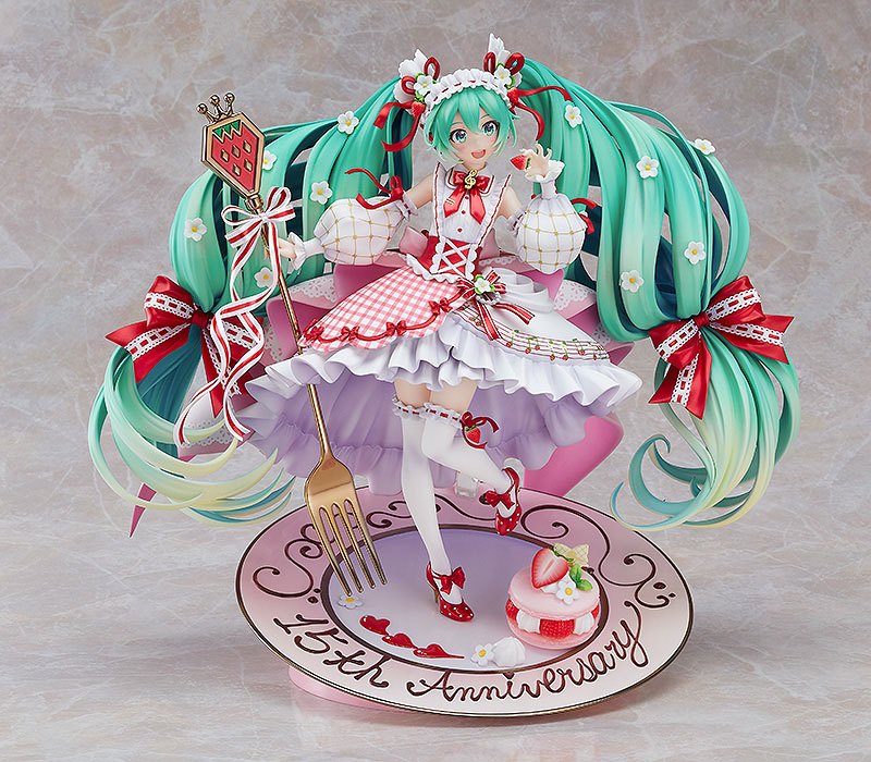 PREORDINE ESAURITO  Character Vocal Series 01 Hatsune Miku PVC Statue 1/7 Hatsune Miku 15th Anniversary Ver. 29 cm