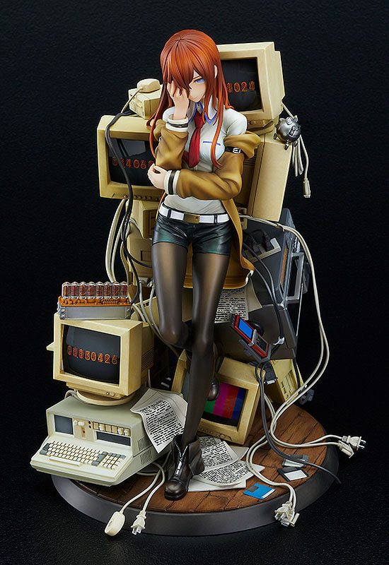PREORDINE ESAURITO Steins Gate PVC Statue 1/7 Kurisu Makise Reading Steiner 23 cm