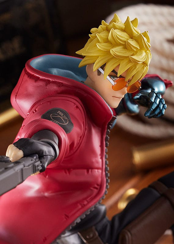 (Scatola Danneggiata)  Trigun Stampede Pop Up Parade PVC Statue Vash the Stampede 12 cm