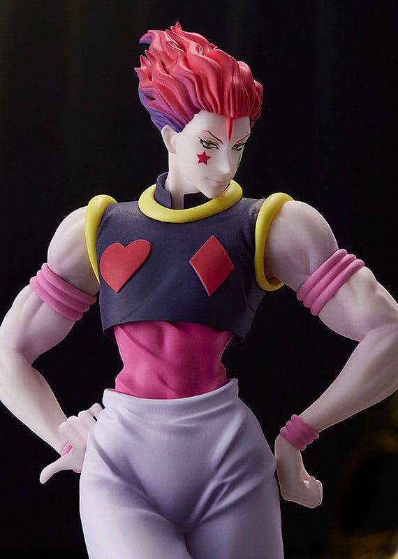IN STOCK (Scatola Molto Danneggiata) Hunter x Hunter Pop Up Parade PVC Statue Hisoka 16 cm
