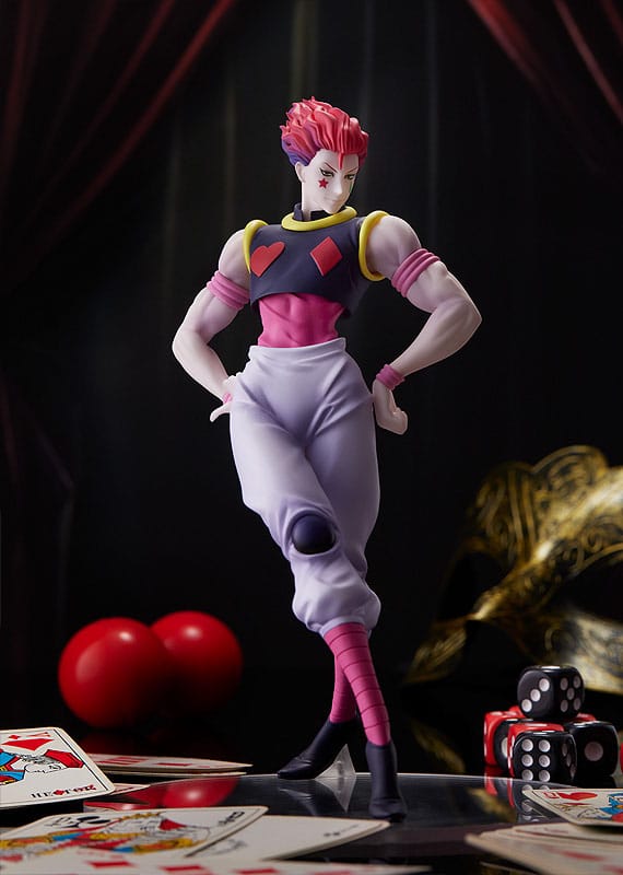 IN STOCK (Scatola Molto Danneggiata) Hunter x Hunter Pop Up Parade PVC Statue Hisoka 16 cm