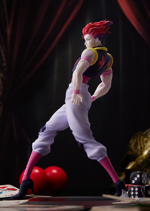 IN STOCK (Scatola Molto Danneggiata) Hunter x Hunter Pop Up Parade PVC Statue Hisoka 16 cm