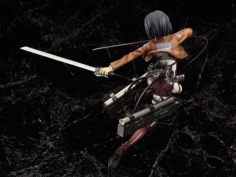 PREORDINE+ CHIUSO 03/2025 Attack on Titan Statue 1/8 Mikasa Ackerman DX Ver. 17 cm (re-run)