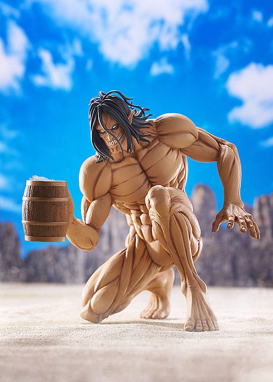 PREORDINE ESAURITO Attack on Titan Pop Up Parade PVC Statue Eren Yeager: Attack Titan Worldwide After Party Ver. 15 cm (H)
