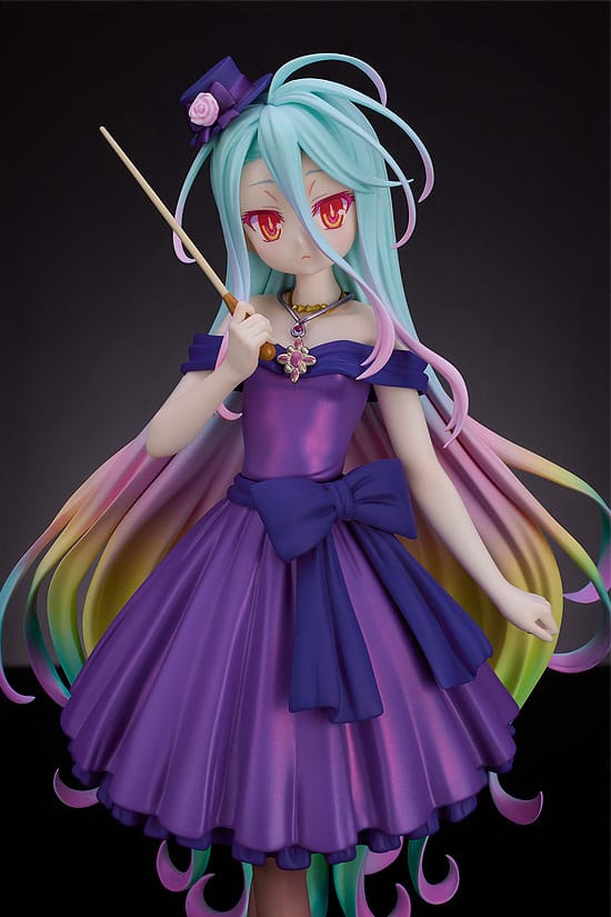 PREORDINE ESAURITO No Game No Life Zero Pop Up Parade PVC L Statue Shiro: Concert Ver. 21 cm