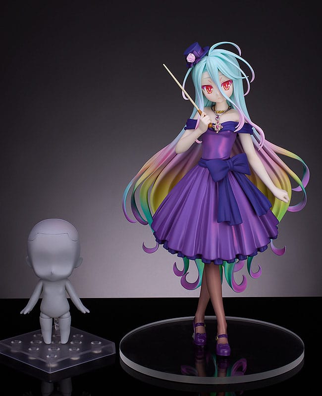 PREORDINE ESAURITO No Game No Life Zero Pop Up Parade PVC L Statue Shiro: Concert Ver. 21 cm