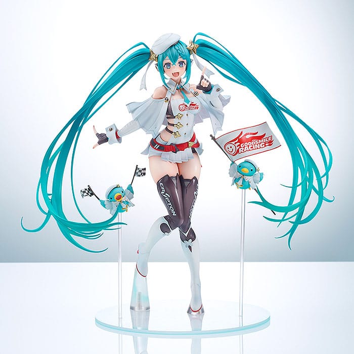 PREORDINE+ CHIUSO 05/2025 Hatsune Miku PVC Statue 1/7 Racing Miku: 2023 Ver. 24 cm