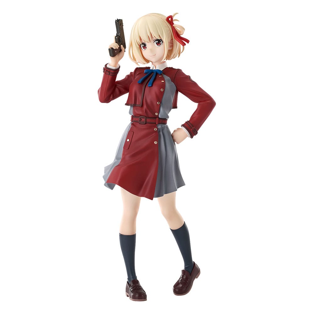 SU ORDINAZIONE Lycoris Recoil Pop Up Parade PVC Statue Chisato Nishikigi 18 cm
