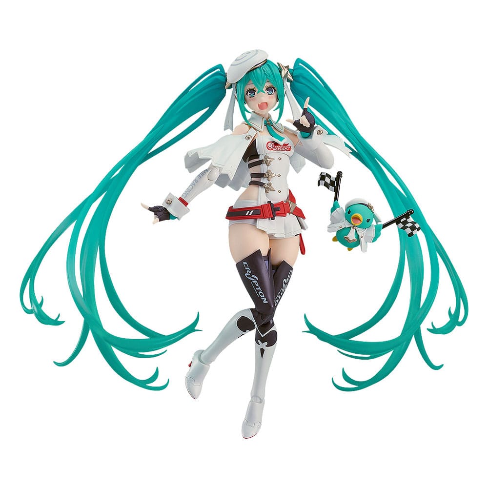 PREORDINE ESAURITO  Hatsune Miku GT Project Figma Action Figure Racing Miku 2023 Ver. 15 cm