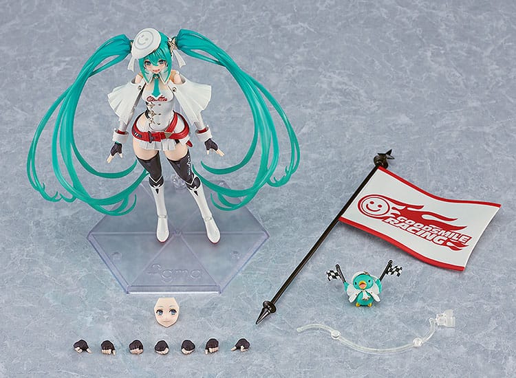PREORDINE ESAURITO  Hatsune Miku GT Project Figma Action Figure Racing Miku 2023 Ver. 15 cm