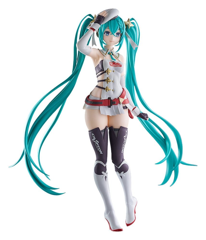 PREORDINE+ 05/2027 Hatsune Miku GT Project Pop Up Parade PVC Figure Racing Miku: 2023 Ver. 17 cm