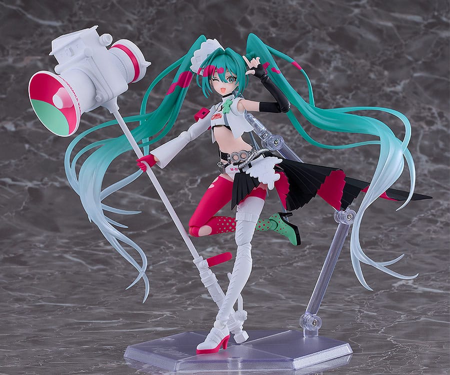 SU ORDINAZIONE Hatsune Miku GT Project Figma Action Figure Racing Miku 2025 Ver. 16 cm