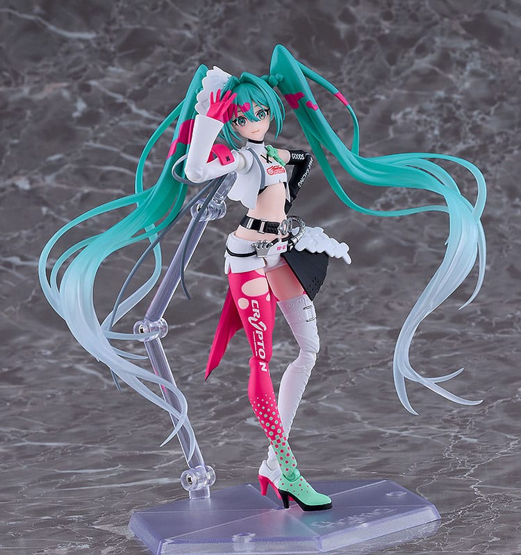 SU ORDINAZIONE Hatsune Miku GT Project Figma Action Figure Racing Miku 2025 Ver. 16 cm