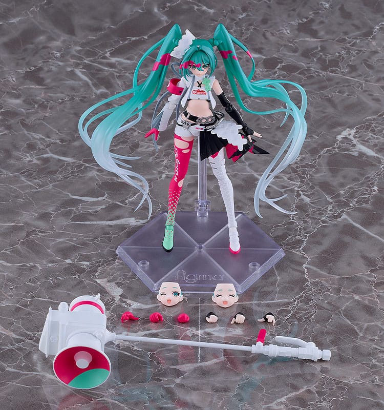 SU ORDINAZIONE Hatsune Miku GT Project Figma Action Figure Racing Miku 2025 Ver. 16 cm