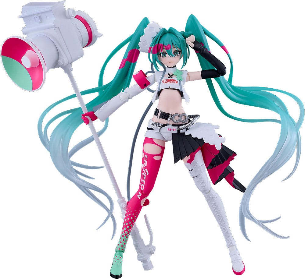 SU ORDINAZIONE Hatsune Miku GT Project Figma Action Figure Racing Miku 2025 Ver. 16 cm