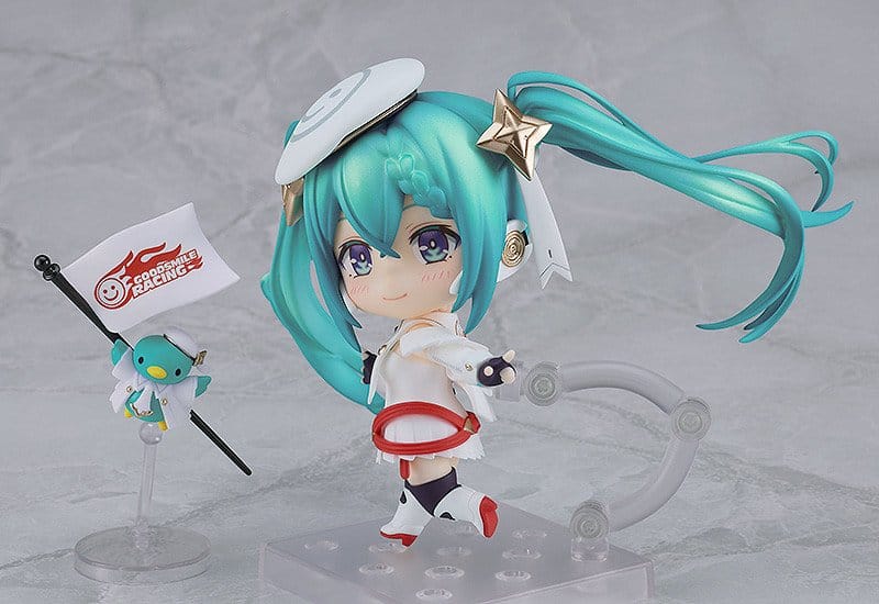 PREORDINE+ 02/2027 Hatsune Miku GT Project Nendoroid Action Figure Racing Miku: 2023 Ver. 10 cm