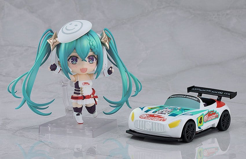 PREORDINE+ 02/2027 Hatsune Miku GT Project Nendoroid Action Figure Racing Miku: 2023 Ver. 10 cm
