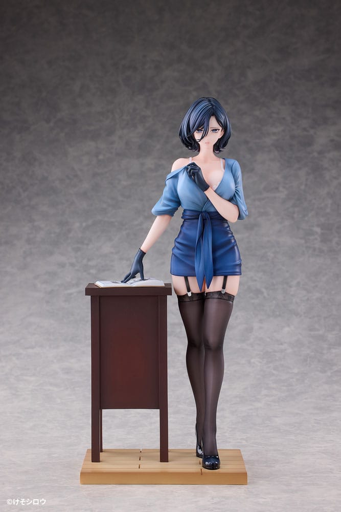 PREORDINE 11/2025 Original Character PVC Statue 1/6 Toutotsu ni Nugidasu Tennen Bijutsu Kyoushi Rumi Illustration by Keso Shirou 28 cm (PREORDINE NON CANCELLABILE)