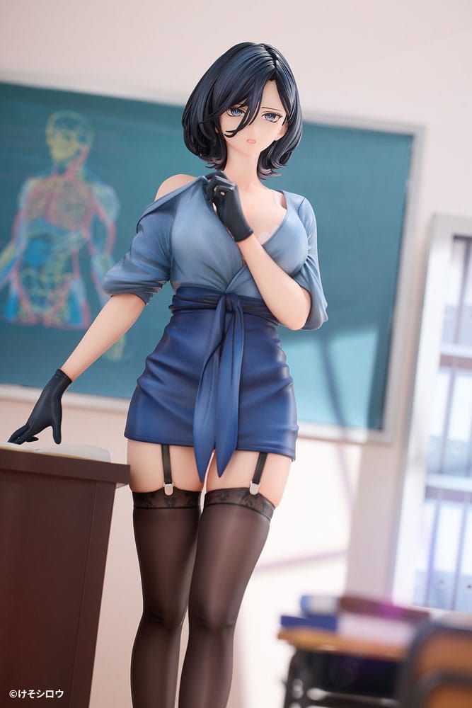 PREORDINE 11/2025 Original Character PVC Statue 1/6 Toutotsu ni Nugidasu Tennen Bijutsu Kyoushi Rumi Illustration by Keso Shirou 28 cm (PREORDINE NON CANCELLABILE)