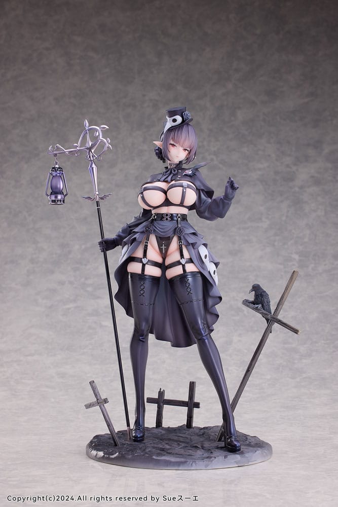 PREORDINE 11/2025 Original Character PVC Statue 1/6 Pest Doctor Kara Normal Edition 30 cm (PREORDINE NON CANCELLABILE)