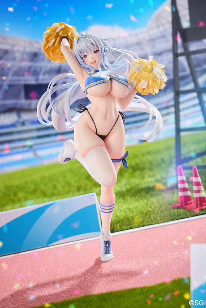 VORBESTELLUNG + 11/2026 (NICHT STORNIERBAR) Original-Charakter-PVC-Statue 1/6 Shion Alfine Cheerleader-Version. Illustriert von SG. 30 cm