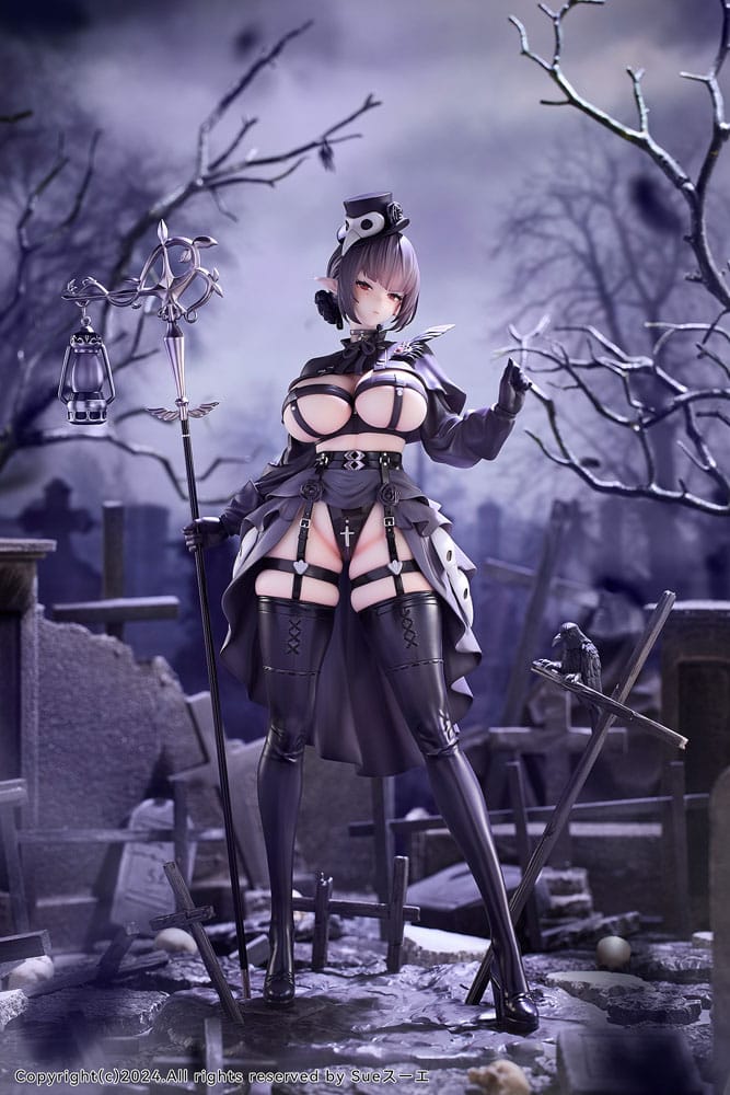 PREORDINE 11/2025 Original Character PVC Statue 1/6 Pest Doctor Kara Deluxe Edition 30 cm (PREORDINE NON CANCELLABILE)