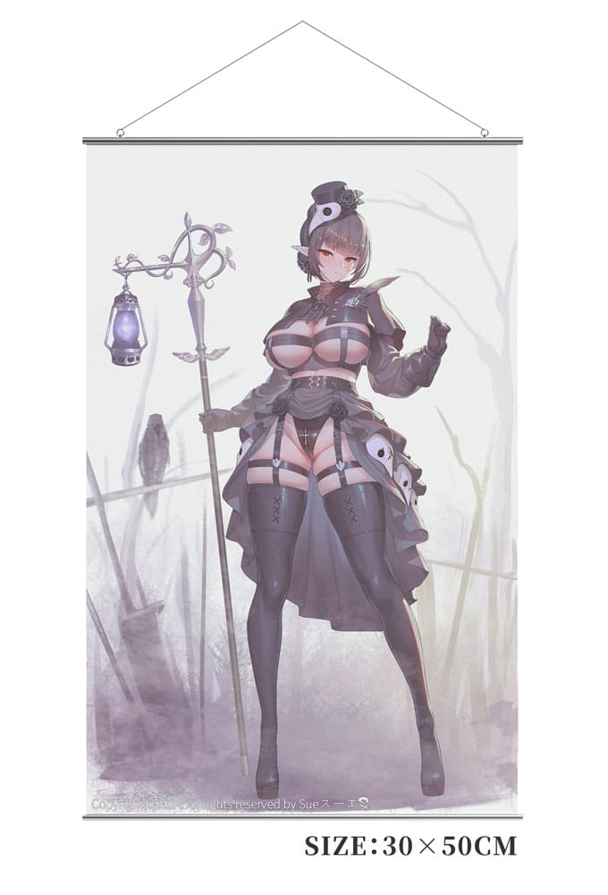 PREORDINE 11/2025 Original Character PVC Statue 1/6 Pest Doctor Kara Deluxe Edition 30 cm (PREORDINE NON CANCELLABILE)