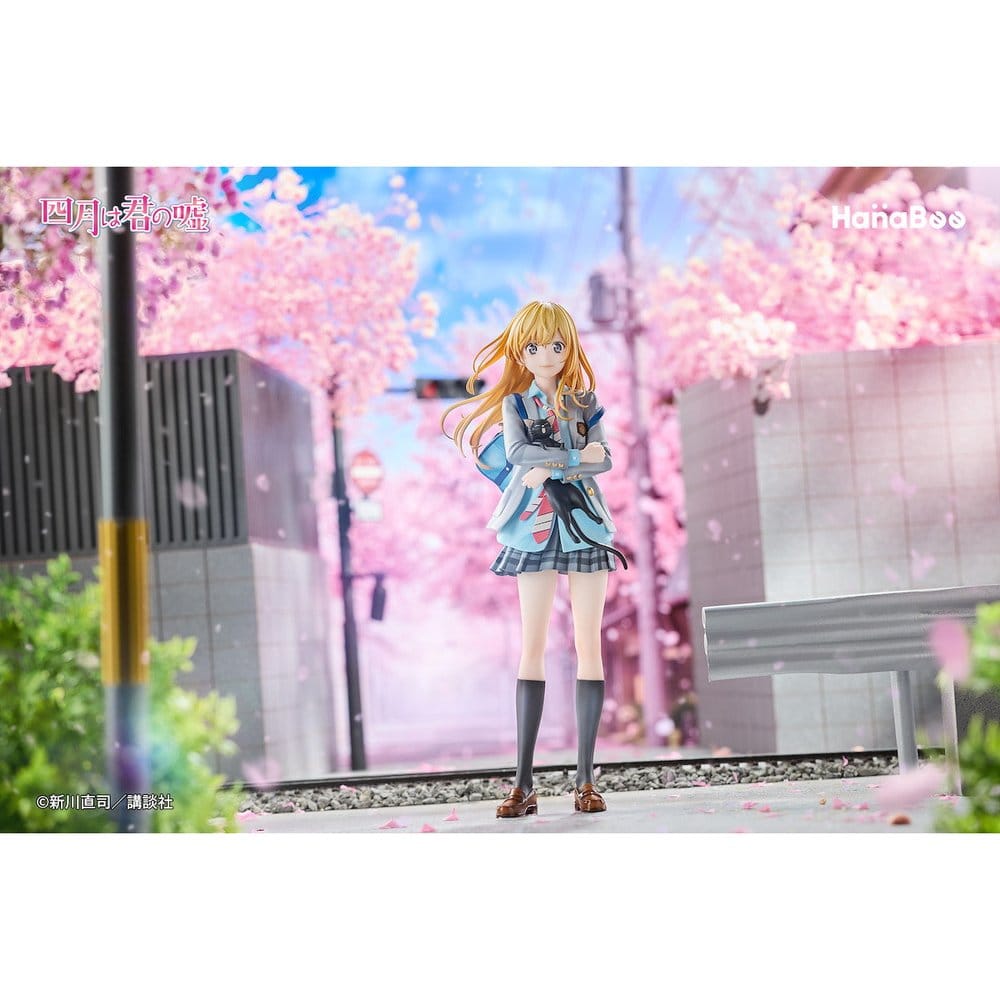 PREORDINE+ 05/2027 Your Lie in April PVC Figure 1/6 Kaori Miyazono 25 cm