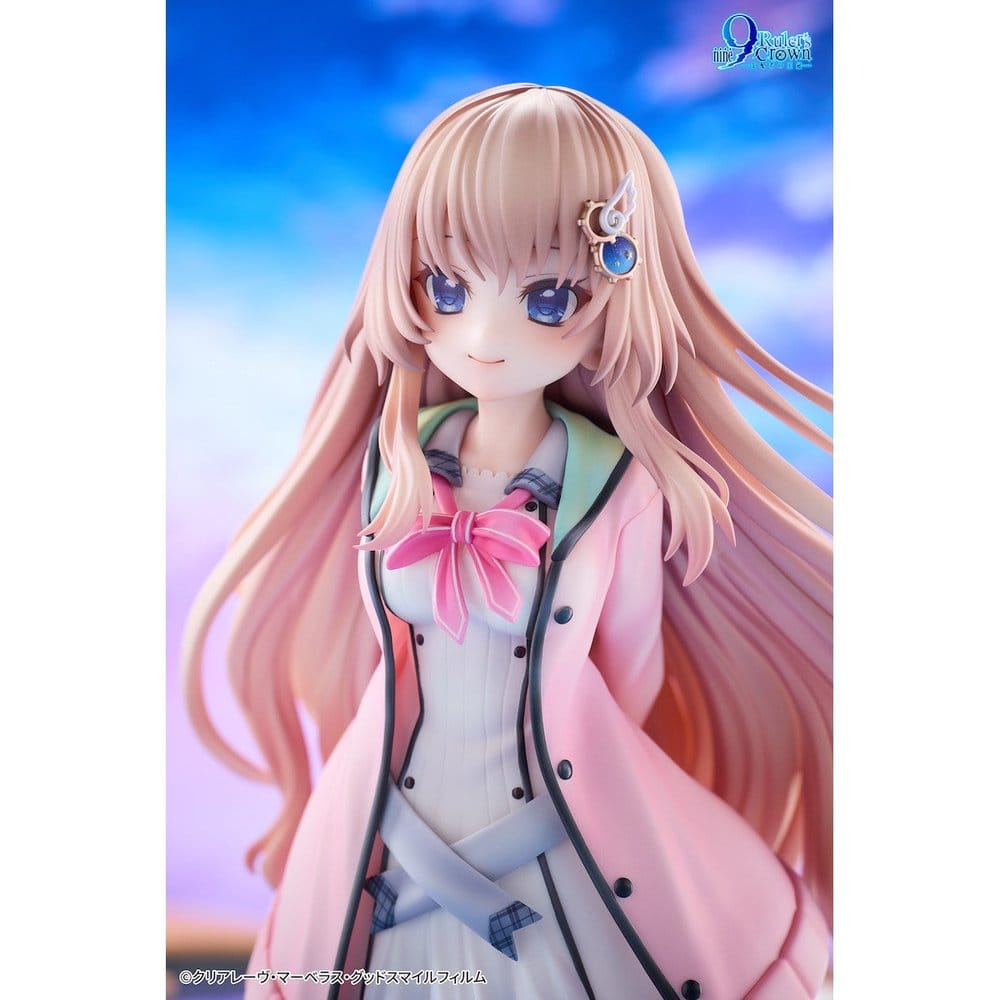 PREORDINE+ 10/2027 9-nine- PVC Figure 1/6 Ruler's Crown Miyako Kujo 25 cm