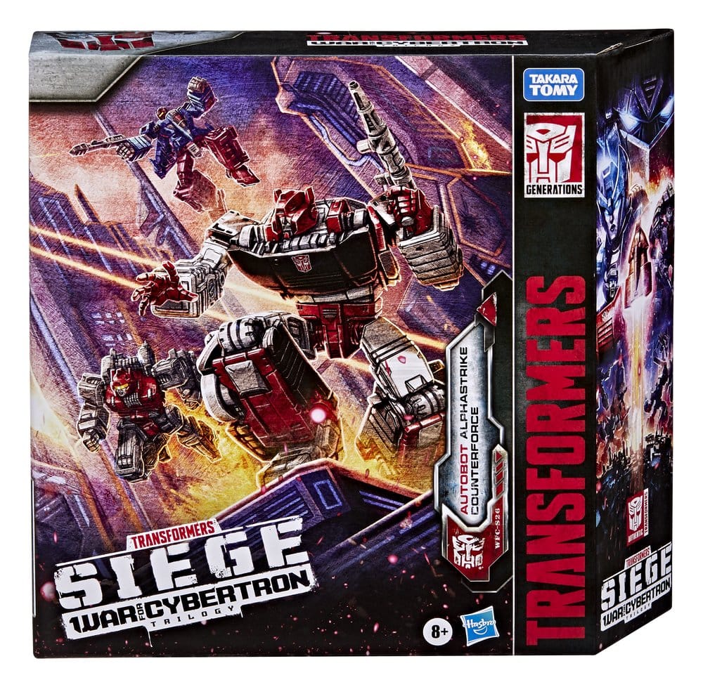 🧪 LAB | SU ORDINAZIONE Transformers Generations War for Cybertron: Siege Action Figure 3-Pack Autobot Alphastrike Counterforce