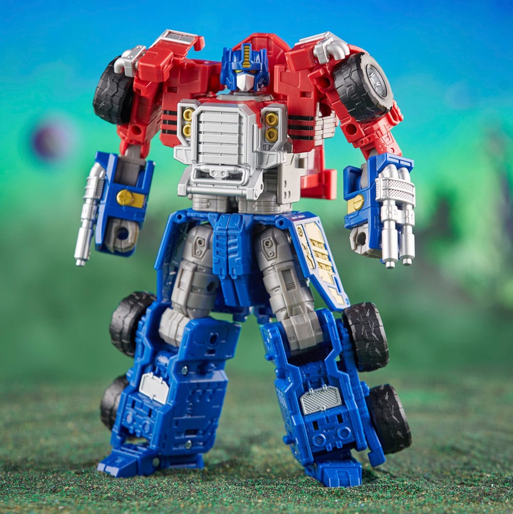 🧪 LAB | SU ORDINAZIONE Transformers Generations Legacy Evolution Commander Class Action Figure Armada Universe Optimus Prime 19 cm