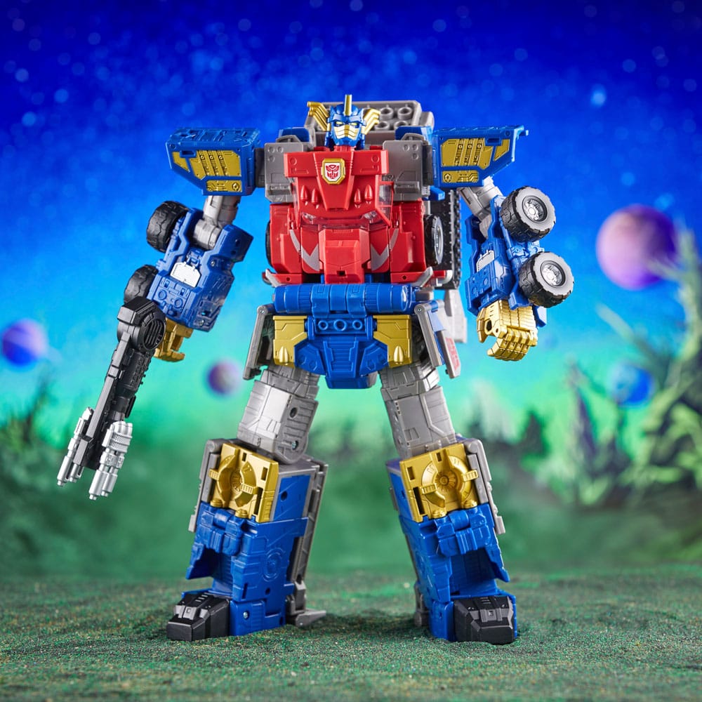 🧪 LAB | SU ORDINAZIONE Transformers Generations Legacy Evolution Commander Class Action Figure Armada Universe Optimus Prime 19 cm