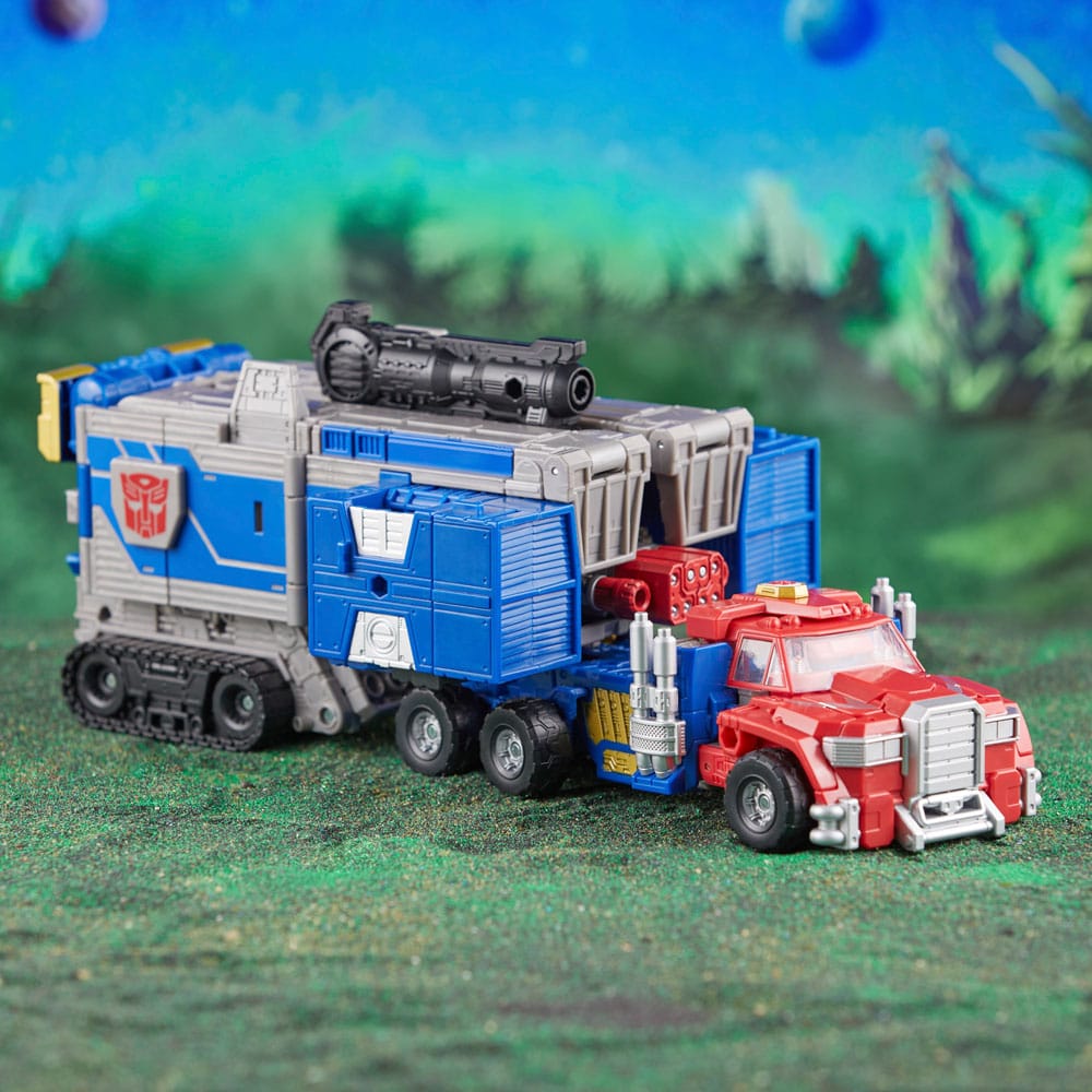 🧪 LAB | SU ORDINAZIONE Transformers Generations Legacy Evolution Commander Class Action Figure Armada Universe Optimus Prime 19 cm