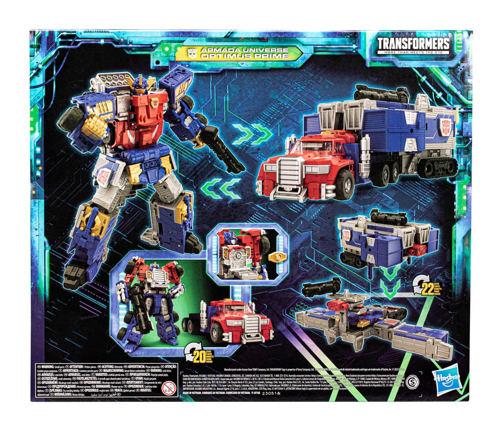 🧪 LAB | SU ORDINAZIONE Transformers Generations Legacy Evolution Commander Class Action Figure Armada Universe Optimus Prime 19 cm
