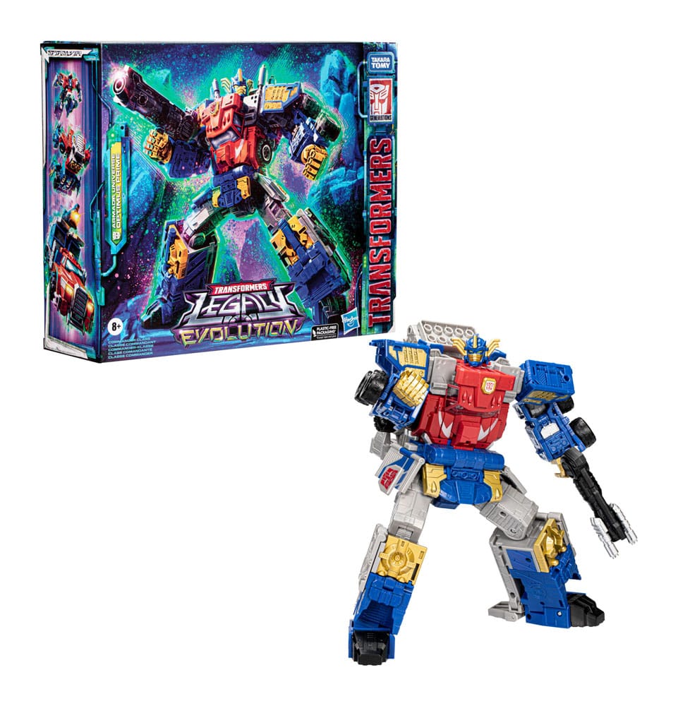 🧪 LAB | SU ORDINAZIONE Transformers Generations Legacy Evolution Commander Class Action Figure Armada Universe Optimus Prime 19 cm