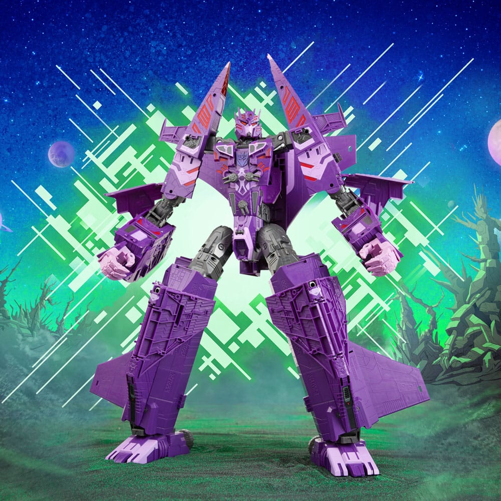 🧪 LAB | SU ORDINAZIONE Transformers Generations Legacy Evolution Titan Class Action Figure Decepticon Nemesis 60 cm