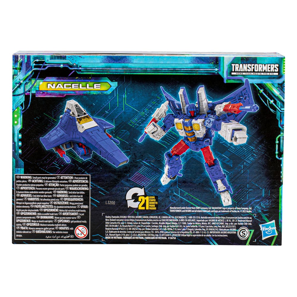 🧪 LAB | SU ORDINAZIONE Transformers Generations Legacy Evolution Voyager Class Action Figure Nacelle 18 cm