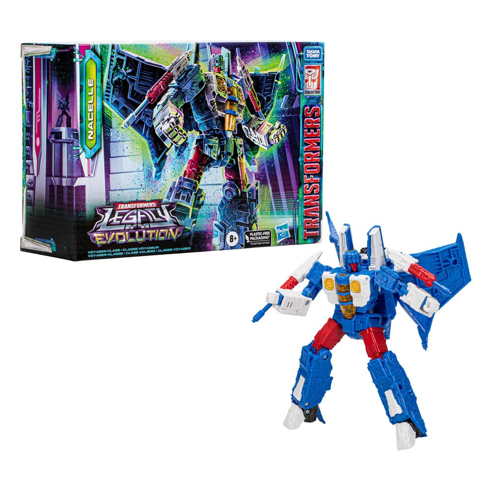 🧪 LAB | SU ORDINAZIONE Transformers Generations Legacy Evolution Voyager Class Action Figure Nacelle 18 cm