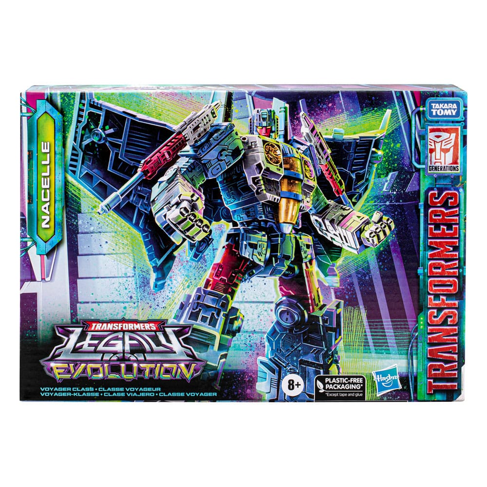 🧪 LAB | SU ORDINAZIONE Transformers Generations Legacy Evolution Voyager Class Action Figure Nacelle 18 cm